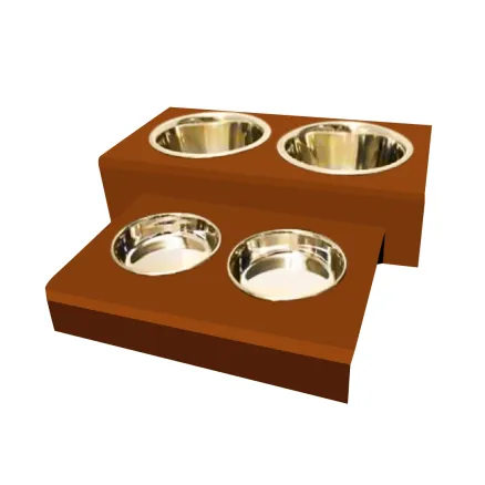 Combo-Pet-Bowl-Brown
