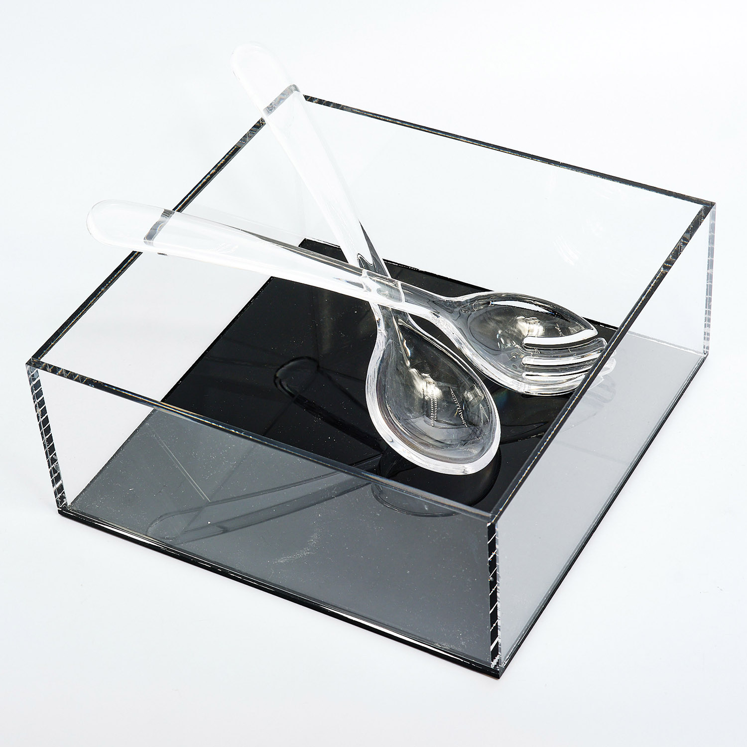 SALAD BOWL WITH TONGS