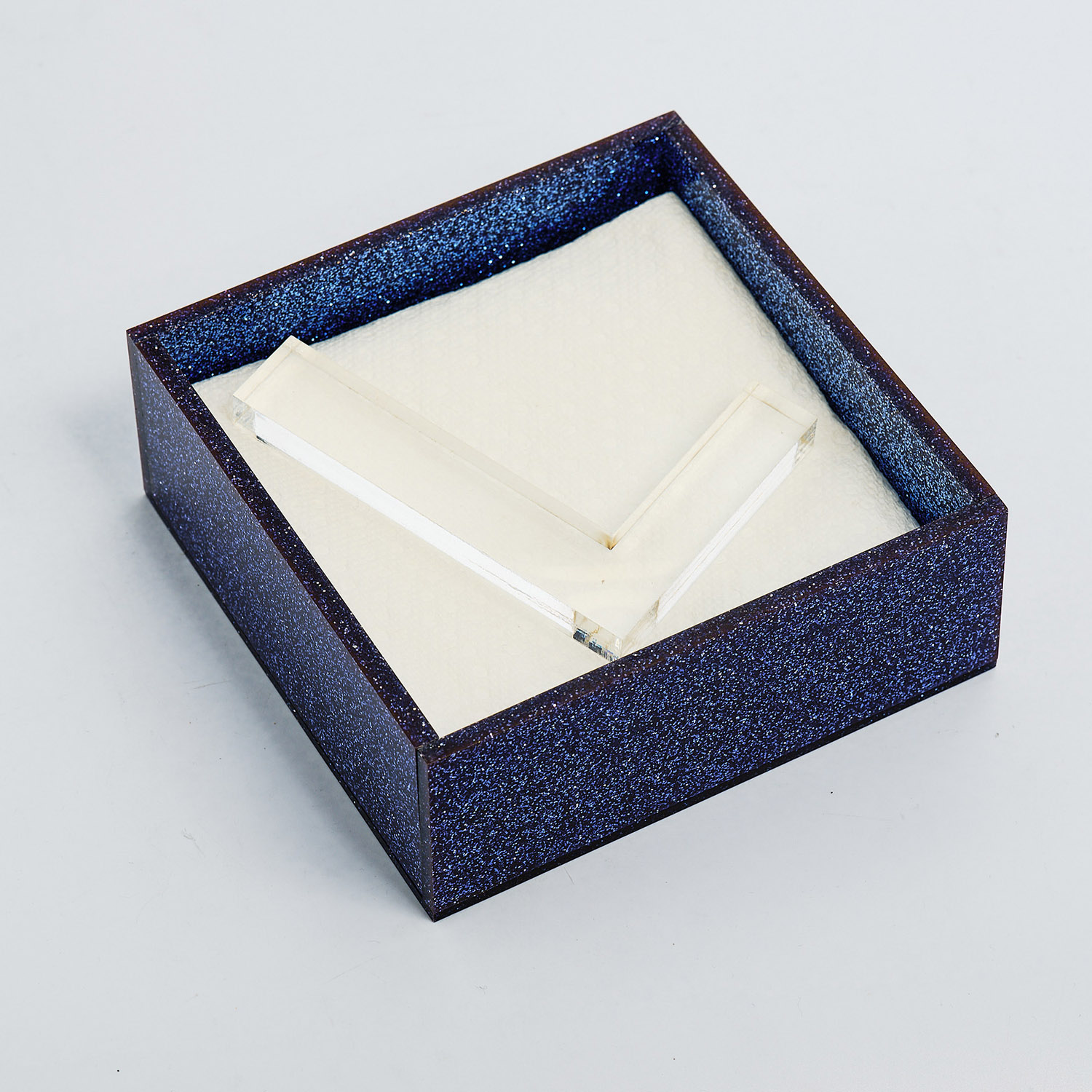 COCKTAIL NAPKIN HOLDER + INITIAL